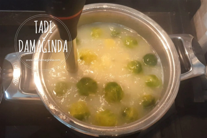 Brüksel Lahanası Çorbası (Glütensiz Vegan)