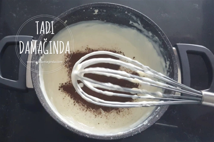 Kremalı Kahveli Kakaolu Puding (Glütensiz)