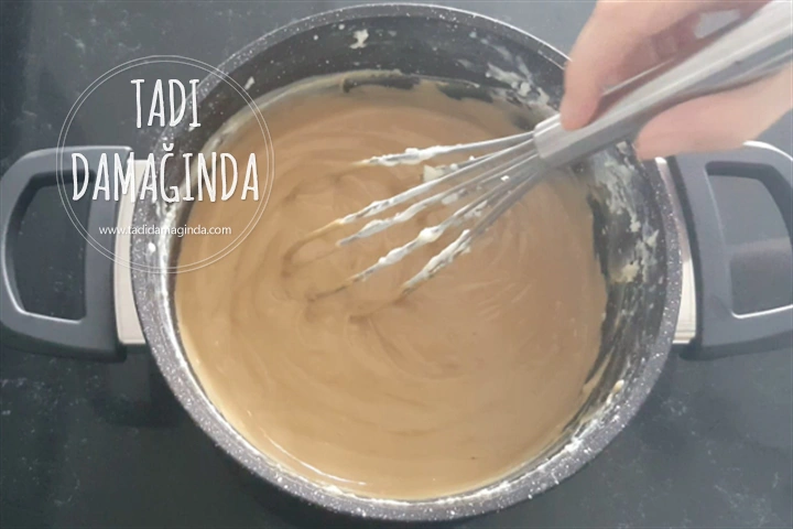 Kremalı Kahveli Kakaolu Puding (Glütensiz)