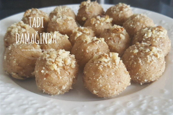 Tahinli Bisküvi Topları