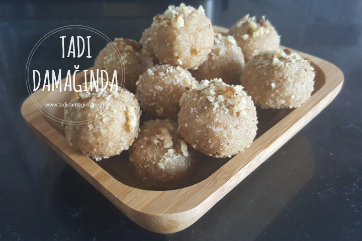 Tahinli Bisküvi Topları