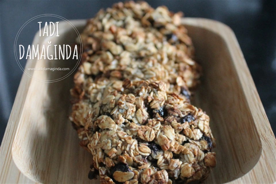 Yulaf Kurabiye (Unsuz Yağsız Vegan)