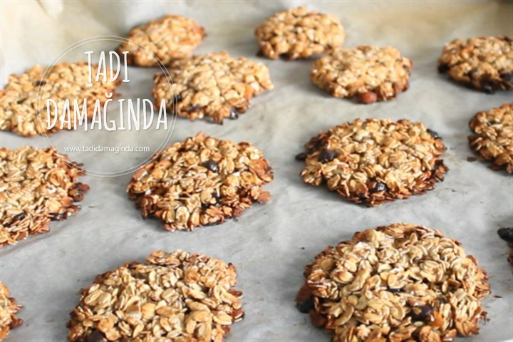 Yulaf Kurabiye (Unsuz Yağsız Vegan)