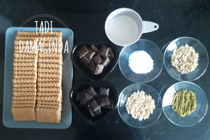 Çikolatalı Bisküvi Topları