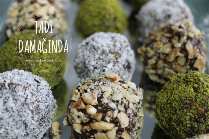 Çikolatalı Bisküvi Topları