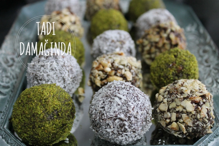 Çikolatalı Bisküvi Topları