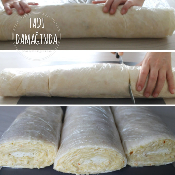 Patatesli Rulo Börek (Buzluk Böreği)