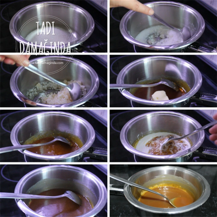 Fıstıklı Karamelli Pasta