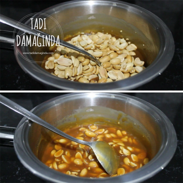 Fıstıklı Karamelli Pasta