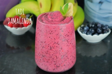 Orman Meyveli Muz Dondurması