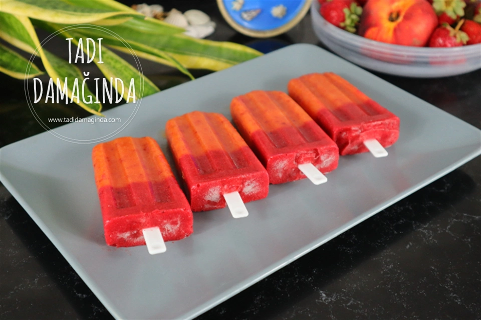 Çilekli Şeftalili Meybuz