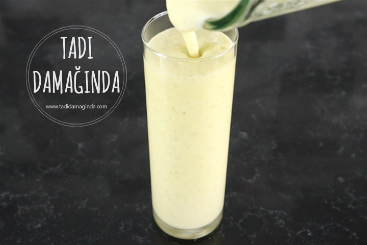 Şekersiz Kavunlu Vegan Milkshake