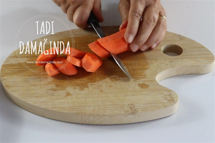 Havuçlu Zerdeçallı Taze Fasulye