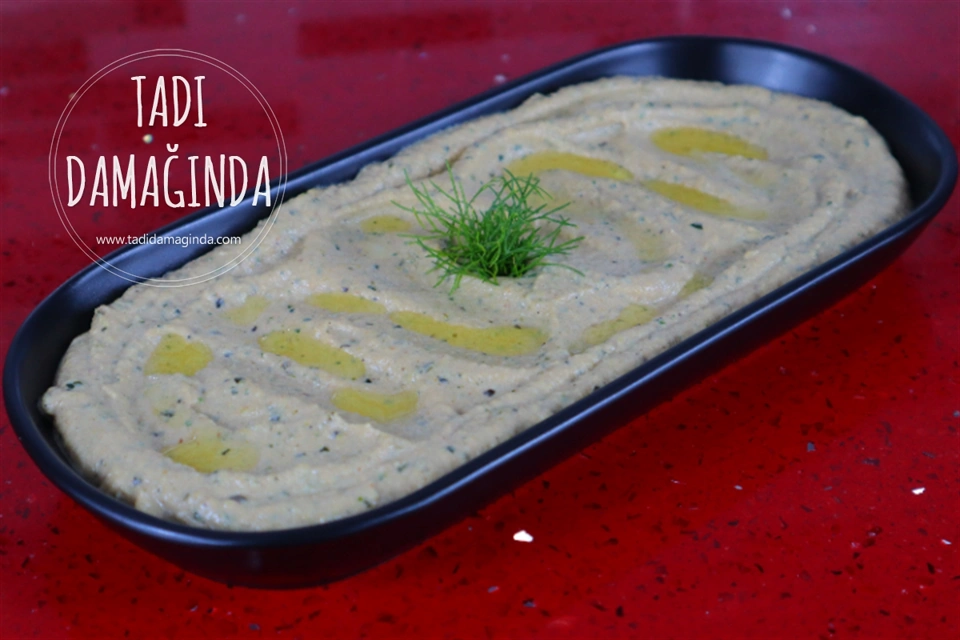 Tahinli Peynirli Kabak Mezesi