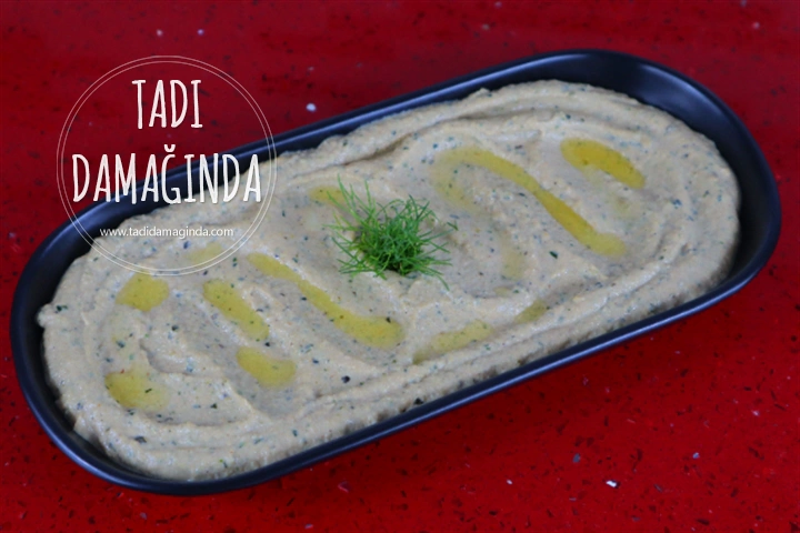 Tahinli Peynirli Kabak Mezesi