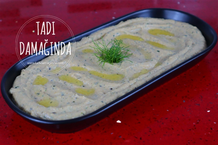 Tahinli Peynirli Kabak Mezesi