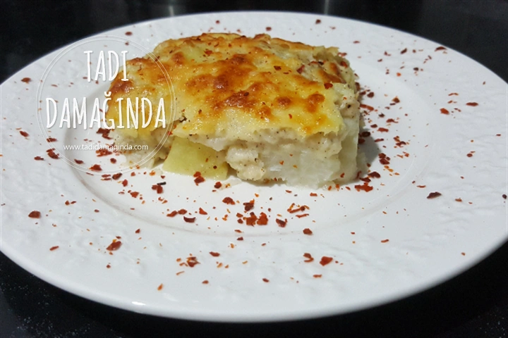 Beşamel Soslu Patatesli Karnabahar