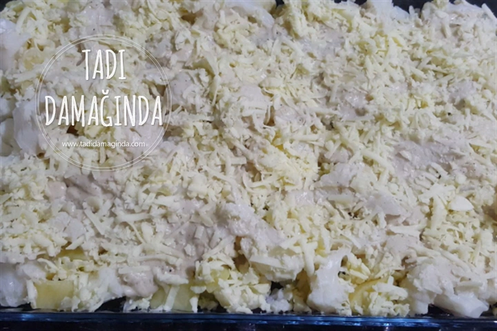 Beşamel Soslu Patatesli Karnabahar