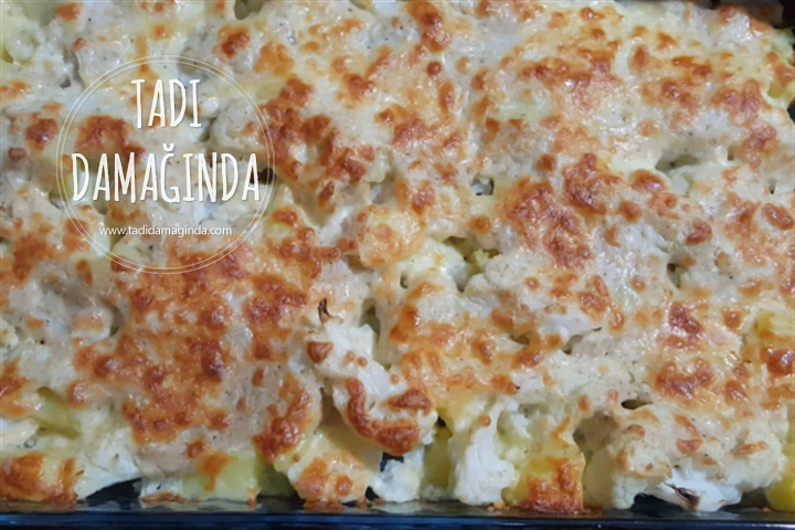 Beşamel Soslu Patatesli Karnabahar