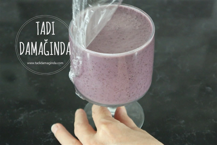 Böğürtlenli Chia Puding (Laktozsuz Kazeinsiz Rafine Şekersiz)