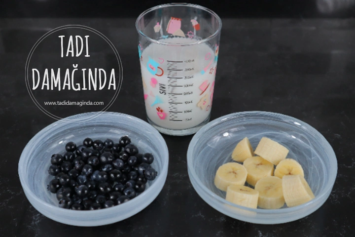 Yaban Mersinli Vegan Smoothie