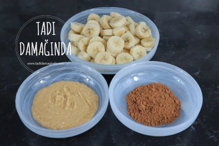 Kakaolu Fındıklı Muz Dondurması