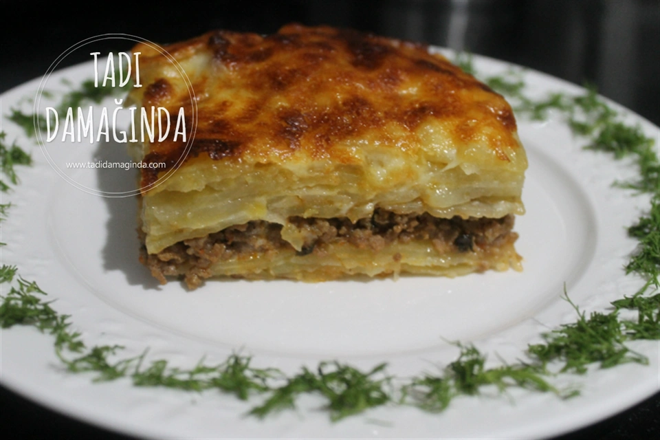 Kıymalı Patates Lazanya