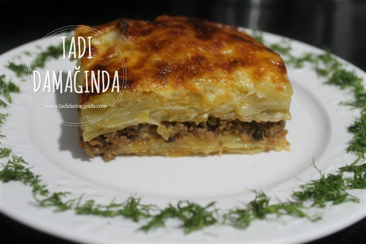 Kıymalı Patates Lazanya