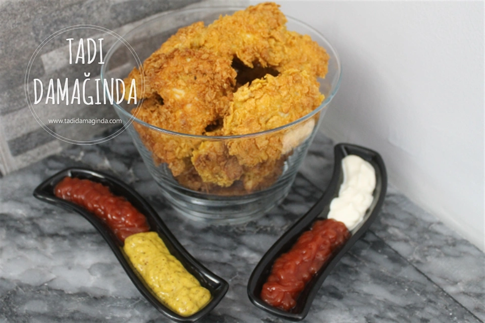 Mısır Gevrekli Fast Food Tavukları