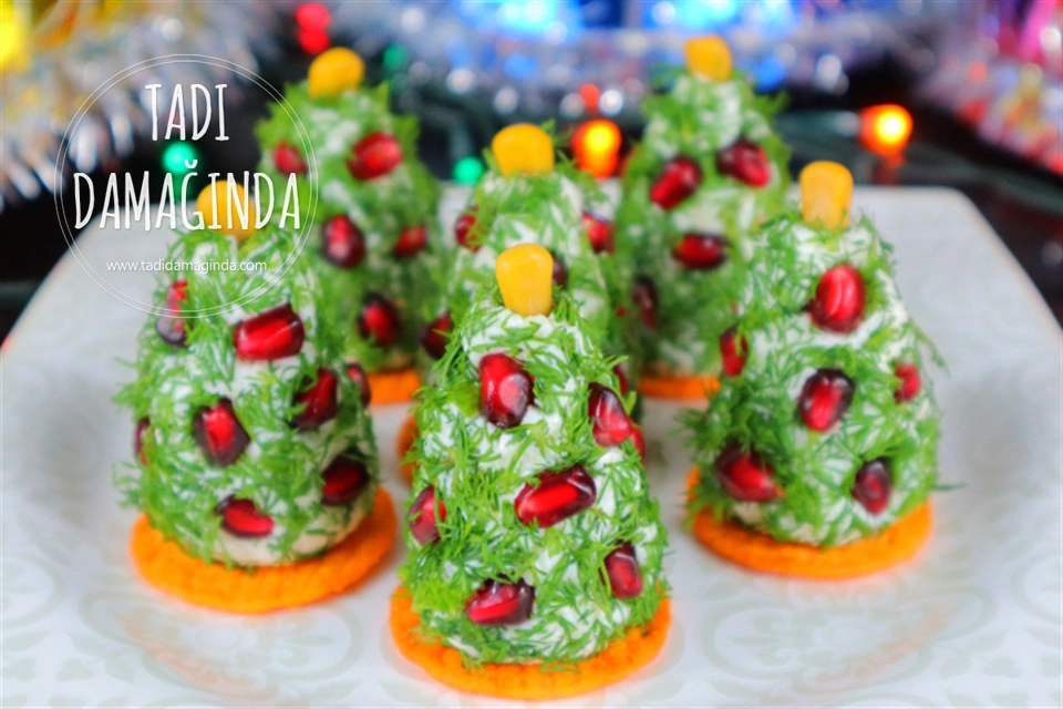 Çam Ağacı Şeklinde Peynirler