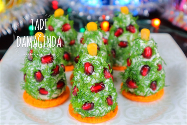 Çam Ağacı Şeklinde Peynirler