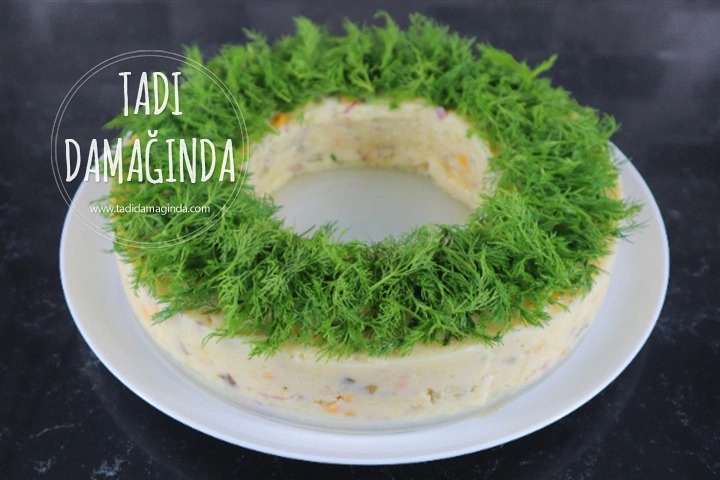 Yılbaşı Çelengi Patates Salatası