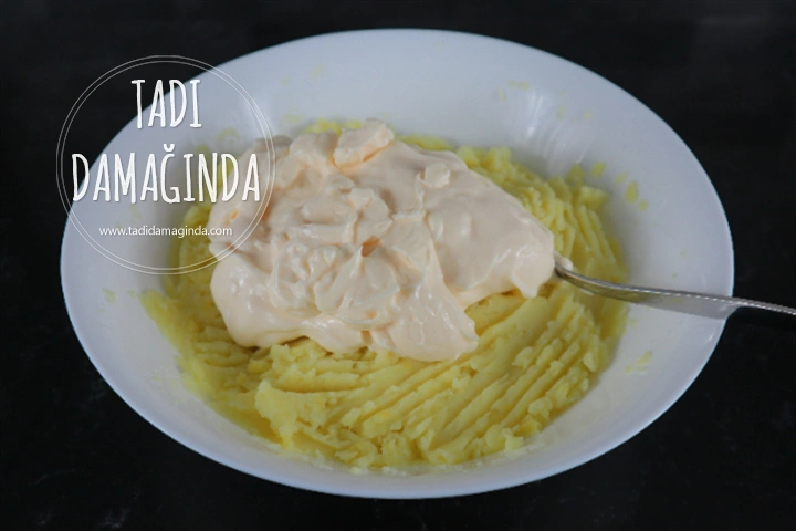 Yılbaşı Çelengi Patates Salatası