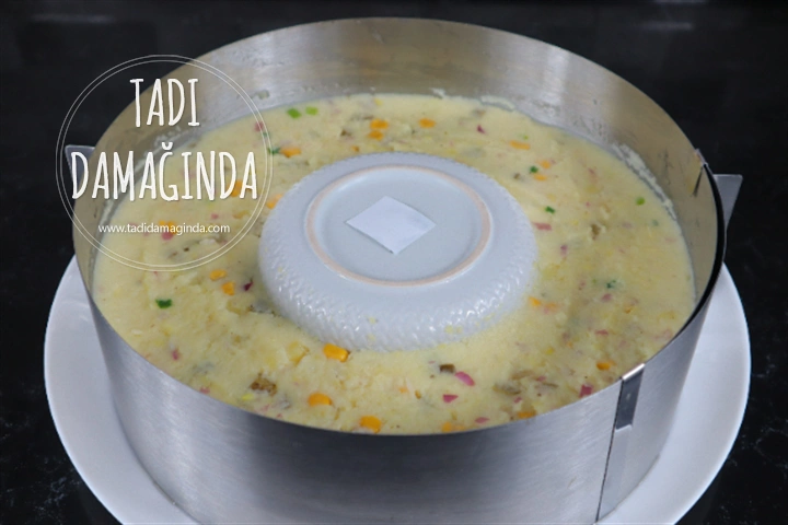 Yılbaşı Çelengi Patates Salatası