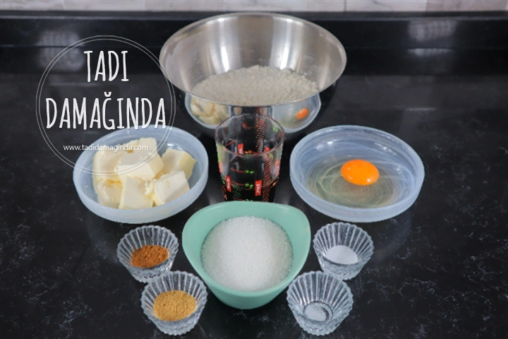 Zencefilli Tarçınlı Kurabiye